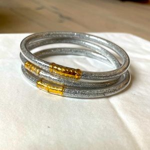 Silver bangles